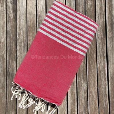 Fouta XXL Rouge Sidibou