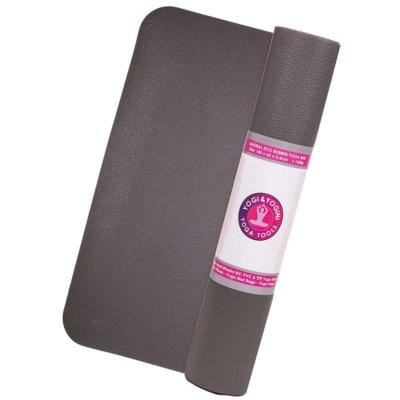 Tapis de yoga écologique anthracite