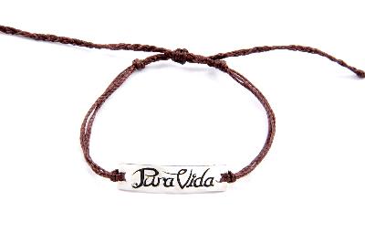 Bracelet "pura vida" marron