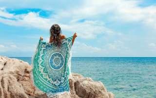 draps de plage mandala