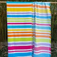 Serviette de plage XXL multicolore