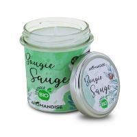 Bougie bio parfumée Sauge blanche