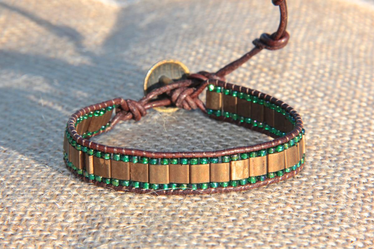 Bracelet wrap vintage 1 tour