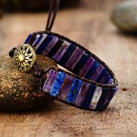 Bracelet fantaisie violet Solaris