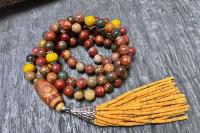 Collier mala jaspe Terra