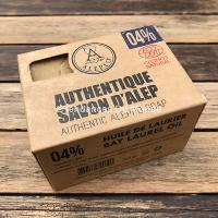 Savon d'Alep authentique 04%