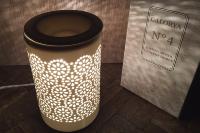 Lampe diffuseur de parfum Calorya fleuri