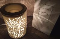 Lampe diffuseur de parfum Calorya bambou