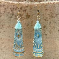 Boucles d'oreilles fantaisie Boho Blue