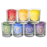 Bougies votives 7 chakras