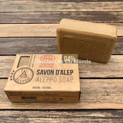 Savon d'Alep nature 04%