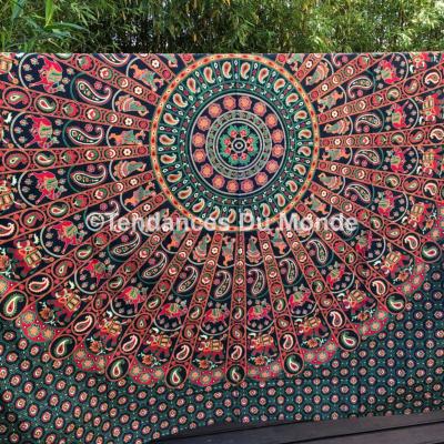 Tenture murale mandala XXL Deepa