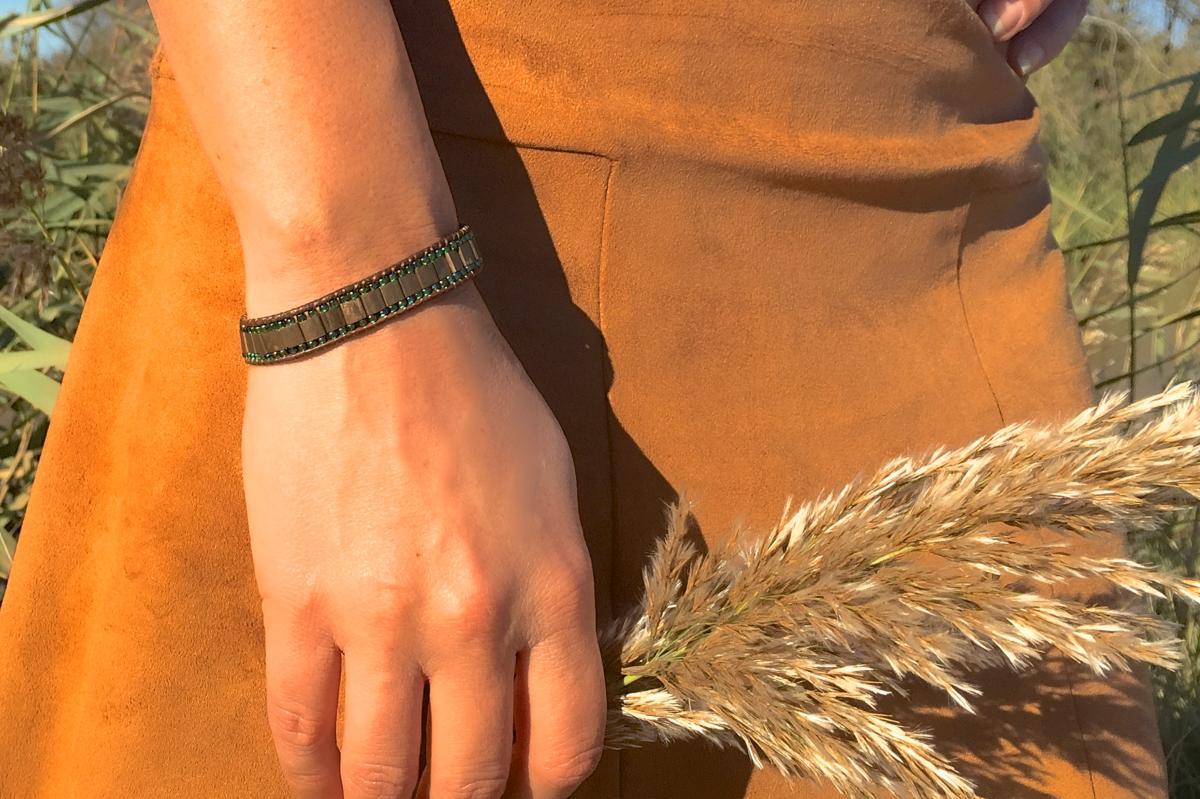 Bracelet wrap vintage 1 tour