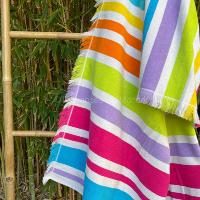 Serviette de plage XXL multicolore