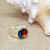 Bague passion en verre