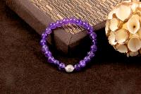 Bracelet améthystes