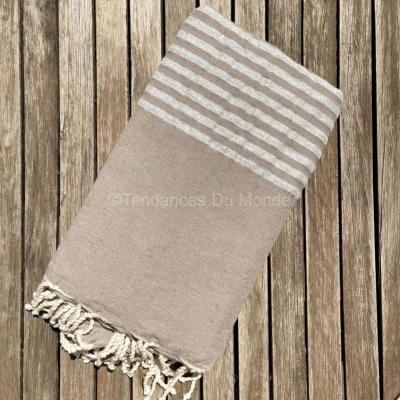 Fouta XXL Taupe Sidibou