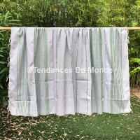 Fouta vert chiné XL