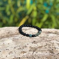 Bracelet noir pour homme Chandra