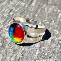 Bague passion en verre