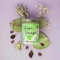Bougie bio parfumée Sauge blanche
