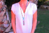 Collier jaspe et howlite