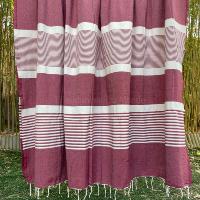 Fouta bordeaux XXL La Marsa 