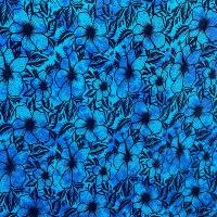 Paréo de plage Lotus Bleu