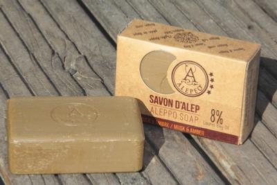 Savon d'Alep musc et ambre