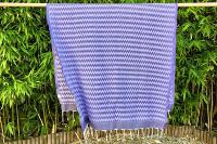 Fouta chevron violette Somâa