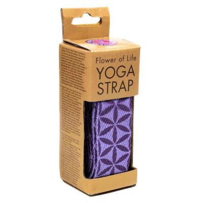 Sangle yoga Fleur de vie