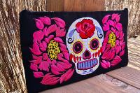 Pochette plate Santa muerte