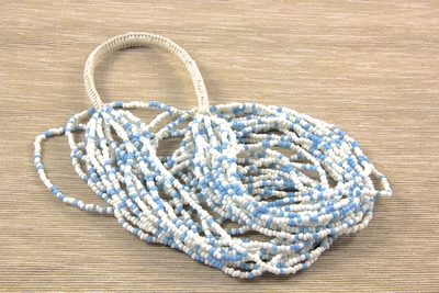 Collier blanc azur