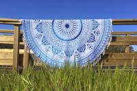 Drap de plage mandala rond Indian