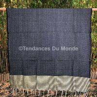 Fouta de plage noire Nabeul