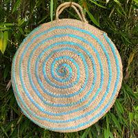 Panier rond Salah Bleu