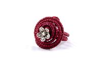 Bague spirale rouge