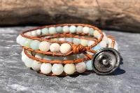 Bracelet wrap 3 tours nuage