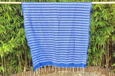 Fouta chevron bleu Mahrès