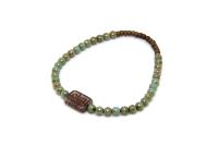 Bracelet perle de verre Domino