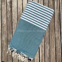 Fouta bleue XXL La Marsa 