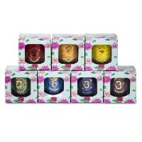 Bougies votives 7 chakras