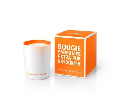 Bougie parfumée fleur d'oranger