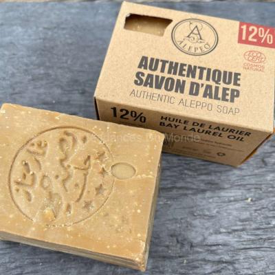 Savon d'Alep authentique 12%