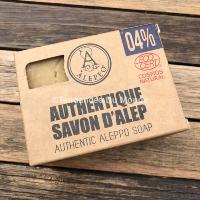 Savon d'Alep authentique 04%