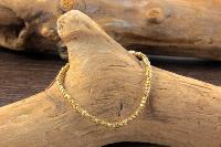 Bracelet perles dorées antique
