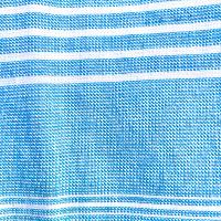 Fouta peshtemal éponge bleu