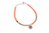 Bracelet rocaille rose