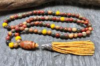 Collier mala jaspe Terra