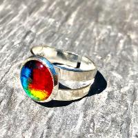 Bague passion en verre